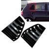 Cnswee6 Rear Window Vent Louver Shutter Trim Cover ABS Glossy Black for VW Golf MK5 5-Door Hatchback 2004-2008 view 2