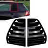 Cnswee6 Rear Window Vent Louver Shutter Trim Cover ABS Glossy Black for VW Golf MK5 5-Door Hatchback 2004-2008 view 4