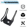 26PCS LED Light Bar Side Mounting Bracket, Base Mounting Bracket with Rubber Pad, Car Light Bar Mounts, Suitable for Straight or Curved 4-52 Inch LED Light Bars (26 Base) view 4