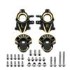 Coating Brass Steering Knuckle and Front Outer Portal Housing 68.7g Black for Redcat Ascent-18 Rc Car Upgrade Parts Crawler Accessories 1/18 view 1