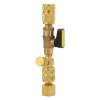 Valve Core Installer, R12 R22 R410A Brass Valve Core Remover, for Air Conditioning SAE 1/4 (Valve core loading and unloading tool) view 2