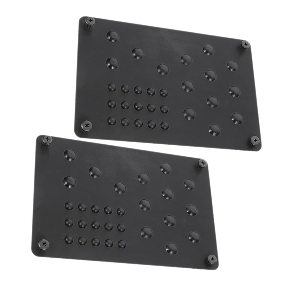 CHILDWEET 2pcs Car Foot Pedal Pads Non- Brake and Accelerator Covers Fit for Enhanced Driving Comfort and Style Automotive Accessories