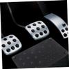 CHILDWEET 2pcs Car Foot Pedal Pads Non- Brake and Accelerator Covers Fit for Enhanced Driving Comfort and Style Automotive Accessories view 2