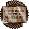 Car Window Stickers Come Back with A Warrant Funny Sticker 10 Pcs Bumper Stickers Funny Bumper Stickers(6X9CM) view 1