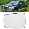 Keenso Car Side Mirror Glass, High Strength Side Mirror Glass Door Wing Mirror Glass with Heated Replacement for Dodgeram 1500 2500 Accessory (Left) view 4