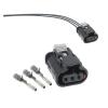 ROBAUN 1 Set 3 Pin 10010341 10011620 10092976 Car Wire Cable Electrical Connector Waterproof Socket Automotive Accessories(Female 20cm Wires) view 2