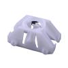 Plastic White Auto Car Brake Pedal Booster Clip Mount Support Bracket Fit for Volkswagen Vehicles 1J0721169A 1K0721169 view 2