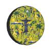 Brazilian Flag Toco Toucan Style Tire Cover Windproof and Spare Truck SUV Wheel Protection Cover 15in view 1