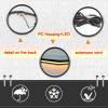 BINQIGOO 2Pcs Grille Lights LED Bar Front Switchback White&Amber LED Daytime Running Lights Compatible with Toyota Camry 2025 SE XSE LE XLE Amber Sequential Turn Signal Light Kit (clear) view 4