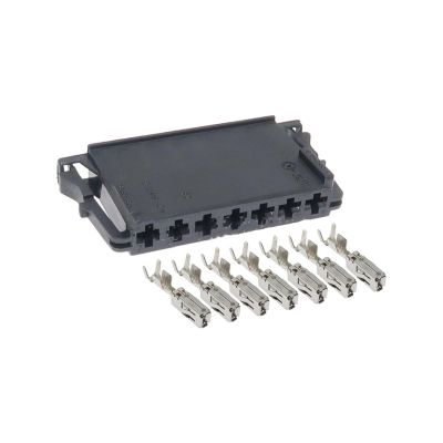 ROBAUN 1 Set 7 Pin 1-1355396-1 A2115450328 Car Cable Harness Plug Electrical Connector for W204 C200 Kompressor 2008(1 Set Female)