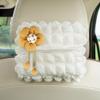 Cute Car Tissue Holder, Sun Visor Tissue Holder, Car Visor Napkin Holder, Car Backseat Tissue Case Tissue Holder with Zipper Pouch Napkin Box Decorative Paper Holder Container Cover view 3