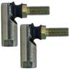 Caltric Tie Rod End Ball Joint Compatible with Cub Cadet 1002 1027 1030 1106 1136 1208 923-3000 723-3000 923-3018 x2 view 4