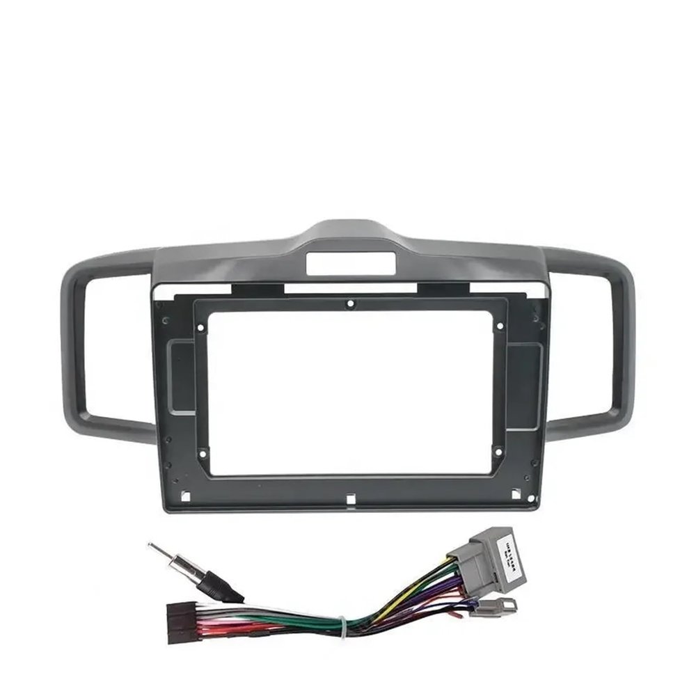 KONGDSDM Car Radio Panel Car Radio Frame 10.1 Inch Adapter Fit for Honda Freed 2008-2015 Android Fitting Panel Kit Durable(Frame Cable)