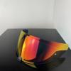 HJ31 Helmet Visor With Anti Fog Film,Tinted UV protection Motorcycle Helmet Face Shield Helmet Accessories For i10 and i70 (Revo Deep Red+Film) view 4