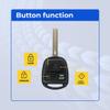 KEYS4LESS Replacement Keyless Remote Head Key Fob Compatible with RX330 2004 FCC HYQ12BBT Part Number 89070-48821 89070-48820 view 2
