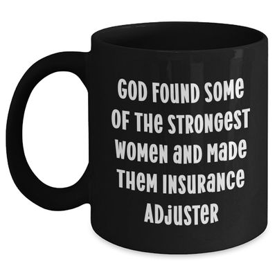 Insurance Adjuster Coffee Mug, Gifts from Men, Women, Coworkers, Family, Insurance Adjuster Birthday Unique Gifts