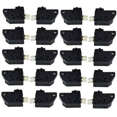 COOLHIYA 20pcs Motorcycle Brake Light Switch Stop Power Sports Switches High Temp Resistance