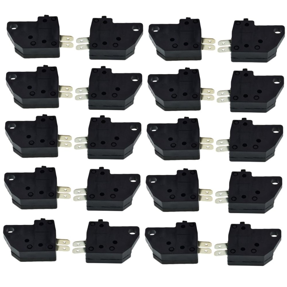 COOLHIYA 20pcs Motorcycle Brake Light Switch Stop Power Sports Switches High Temp Resistance