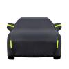 MotorCart Basics Car Cover for Ford Mustang EcoBoost,Outdoor Full Cover for Sun, Rain and Dust Protection,All-Weather Rain and Dust Protection with Zip and Wind Cord view 1