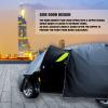 MotorCart Basics Car Cover for Ford Mustang EcoBoost,Outdoor Full Cover for Sun, Rain and Dust Protection,All-Weather Rain and Dust Protection with Zip and Wind Cord view 3