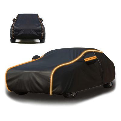 Car Cover Waterproof All Weather Made for Audi A6 S6 (1995-2023), Car Covers for Automobiles, High Stretch, Sturdy and Durable with Zipper x918lkbm62