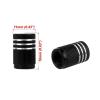 Lixiaoli 4Pcs/Lot Universal Alu-Alloy Tire Valve Caps for Car Truck Motorcycle Bicycle Valve Stem Cover Tire Accessories view 3