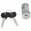 Wairau Ignition Lock Cylinder W/Key for Grand Cherokee 99-04,for Wrangler 98-06,for Cherokee 98-01,for Grand Cherokee 99-04,for Pacifica 04,for Charger 06-07,for Grand Voyager 98-00 Chrome SL1475 view 1