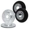 R1 Concepts Front Rear Brake Rotors and Drum 1995-1997 Lincoln Town Car view 1