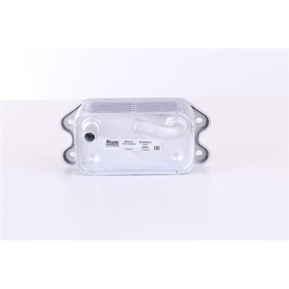 Rareelectrical Engine Oil Cooler Compatible With 2008-2016 Volvo S60 T5 2.5L L5 Turbo 1458379 6G9n6a642bc Direct Fit Oem Replacement
