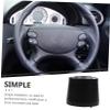 ULTECHNOVO Chrome Steering Wheel Knob for Car Quick Release Adapter Aluminum Alloy Abs Material Easy Installation Comfortable Grip view 3
