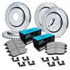 R1 Concepts Front and Rear Brake Kit Fits 2005-2024 Nissan Frontier view 1