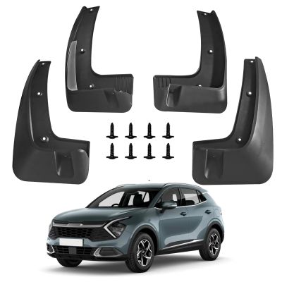 Norand Mud Flaps for Kia Sportage 2017-2022 Mud Guards Splash Guards Tire Protector Mudguard Accessories Front & Rear 4pcs Set