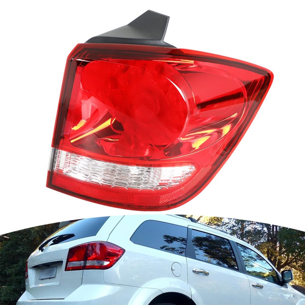 waltyotur Tail Light Assembly Replacement for Journey Curved Right Side