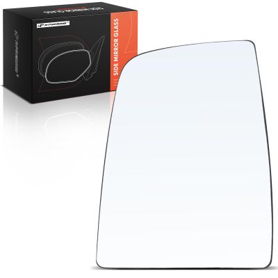 A-Premium Left Driver Side Upper Non-Heated Manual Mirror Glass