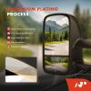 A-Premium Left Driver Side Upper Non-Heated Manual Mirror Glass view 4