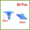 HOPESPANNER 20 Pcs Blue Auto Car Door Card Interior Weatherstrip Rivets Clips Vehicle Components view 2