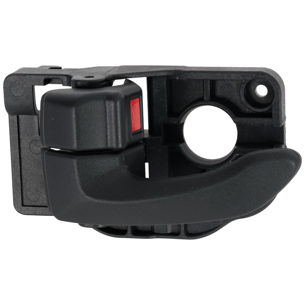 Garage-Pro Interior Door Handle Compatible with 2010-2013 Kia Soul Textured Black, Plastic, (=REAR) Front, Driver Side