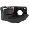 Garage-Pro Interior Door Handle Compatible with 2010-2013 Kia Soul Textured Black, Plastic, (=REAR) Front, Driver Side view 1