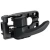 Garage-Pro Interior Door Handle Compatible with 2010-2013 Kia Soul Textured Black, Plastic, (=REAR) Front, Driver Side view 3