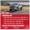 Engine Air Filter Replacement by AA Ignition - Fits Chevrolet and GMC Vehicles with 6.6L Diesel Engine - 2020-2021 Silverado 2500 HD, 3500 HD, Sierra 2500 HD, 3500 HD - Replaces A3248C, 84554703 view 4