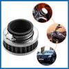 A ABSOPRO Universal 40-42mm Air Filter Cleaner Round Tapered Replacement for Motorcycle Silver Tone Item Replacement view 3