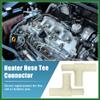 Motoforti 2Pcs Heater Water Pipe for Toyota RAV4 2006 2007 2008 2009 Heater Hose Tee Heater Pipe T-Connector Replace 87248-20380 8724820380 Long-lasting view 3