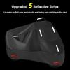 LSJDNASHD Motorcycle Cover for Piaggio Liberty 150 2010-2023, Outdoor Protection Durable Motorbike Cover Motorcycle Protective Cover Scooter Cover Tear-Resistant Sun Outdoor Accessorie,A Orange view 3