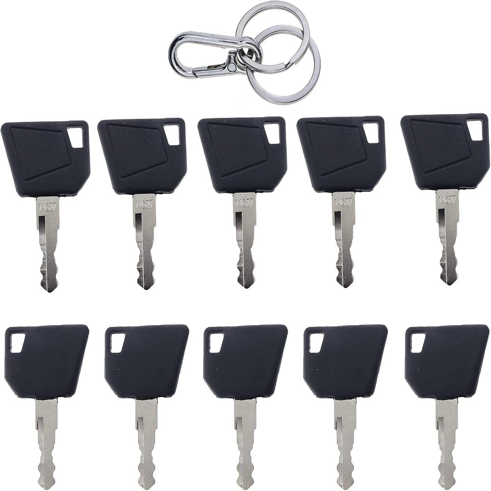 10 Ignition Keys 701/14657 For Bomag Dynapac Hamm JCB NH Terex Vibromax 14657