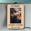 Drive Safe Handsome I Need You Here With Me Visor Clip, Custom Photo You & Me We Got This Couple Gift Picture Frame Gifts for Husband, Boyfriend, Photo Car Visor Clip for Him on Birthday, Anniversary view 4