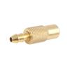 HOPESPANNER 6.5mm Air Chuck Adapter Tire Inflator Tire Chuck Compressor Pump Accessories Gold Tone for Vehicle Vehicle Components view 1