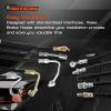 (1) Front Driver Side Brake Hose Kit for Cadillac CTS 2007 view 3