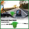 Motoforti Universal CNC Aluminum Alloy Motorcycles Line Easy Stunt Pull Clutch Cable Lever Replacement for Economizer System Green Long-lasting view 2