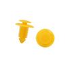 TUCKBOLD 100pcs Yellow Door Bumper Plastic Trim Panel Rivets Clips 9mm for Truck Automotive Parts view 1