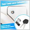 RATCHROLL 1 Set Fuel Door Lock Cylinder W/Keys for Toyota Tacoma for Toyota Tundra Fuel Tank Lock Cylinder Fuel Filler Lid Door Gas Lock Cylinder 69058-35140 69058-26030 Car Parts view 3